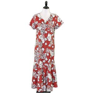 Hawaiian Style Dress Handmade Mermaid Hem